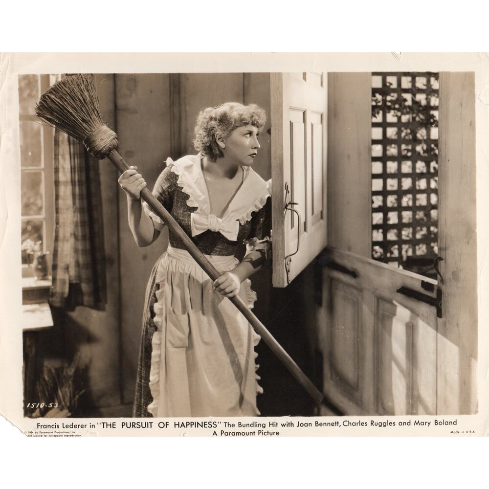 Vintage 1934 The Pursuit Of Happiness -Francis Lederer- BW Still Photo 8x10
